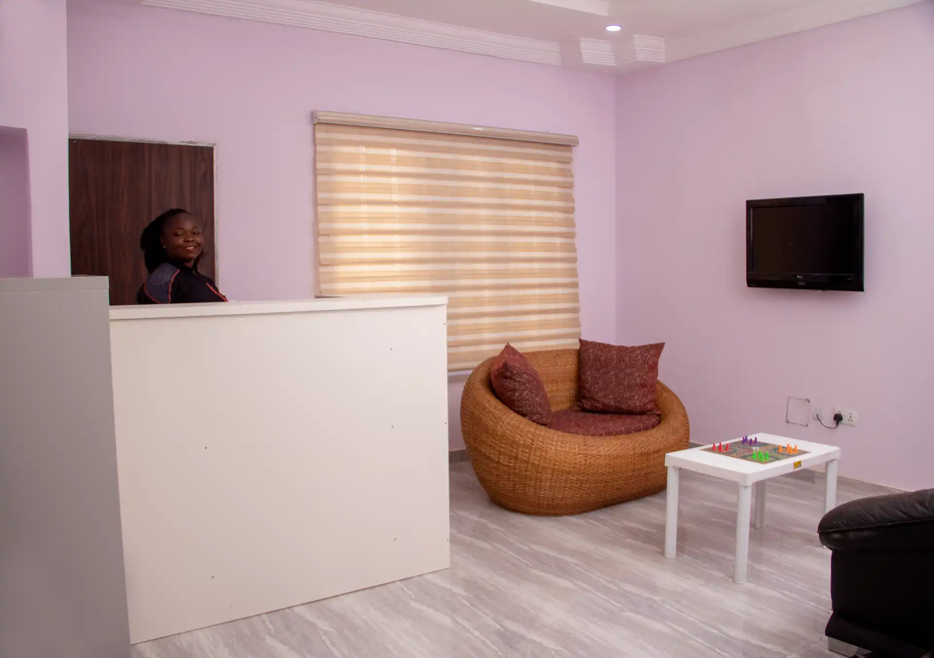 A calm moment at Blue Iris Healthcare